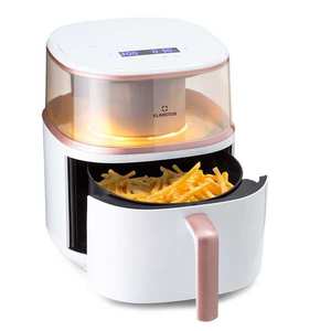 Klarstein Air Bloom, Friteuza cu aer cald, cu funcție de gătit la aburi, 1500 W, 7, 5 litri, 16 programe imagine