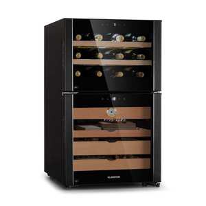 Klarstein El Dorado 108 umidor și frigider pentru vin, ecran tactil, 108L, LED imagine
