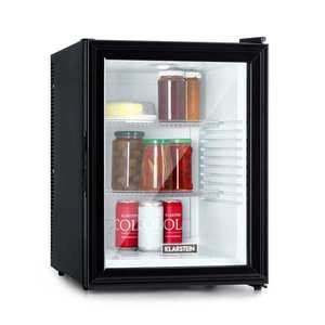 Klarstein Brooklyn 42, mini-frigider, cu uși din sticla, iluminare LED, rafturi imagine