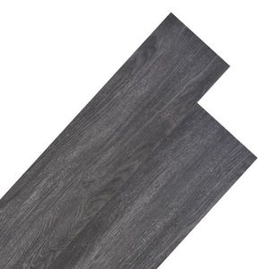 vidaXL Plăci de pardoseală, negru și alb, 5, 26 m², 2 mm, PVC imagine