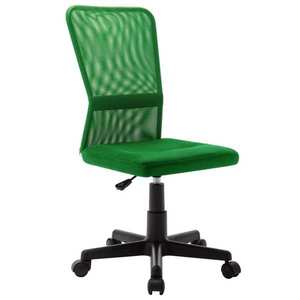 vidaXL Scaun de birou, verde, 44 x 52 x 100 cm, plasă textilă imagine