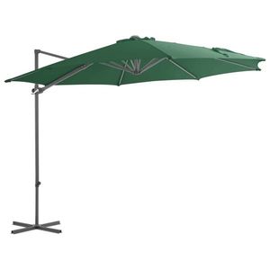 Umbrelă de soare, 300 cm, Verde închis imagine