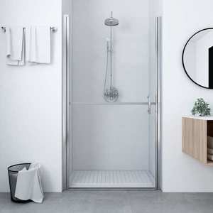 vidaXL Ușă de duș, 100 x 178 cm, sticlă securizată imagine
