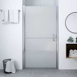 vidaXL Ușă de duș, 81 x 195 cm, sticlă securizată mată imagine