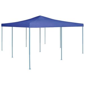 vidaXL Pavilion pliabil, albastru, 5 x 5 m imagine