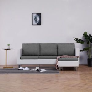 Canapea cu 3 locuri La Forma Relax, gri imagine