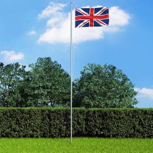 vidaXL Steag Marea Britanie, 90 x 150 cm imagine
