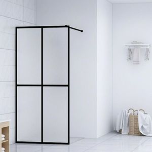 vidaXL Paravan de duș walk-in, 118x190 cm, sticlă securizată mată imagine