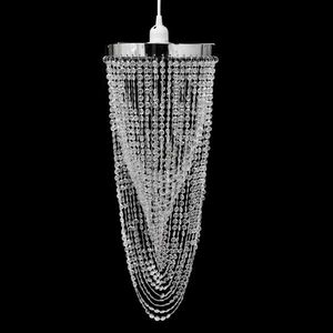 Candelabru pandantiv cu cristale, 22 x 58 cm imagine
