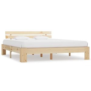 vidaXL Cadru de pat, 180 x 200 cm, lemn masiv de pin imagine