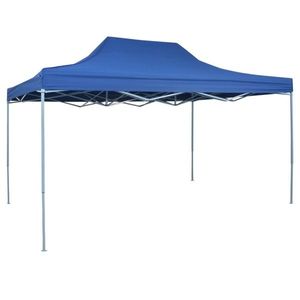 42510 vidaXL Foldable Tent Pop-Up 3x4, 5 m Blue imagine