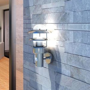 Lampă de perete din oțel inoxidabil cu senzor de mișcare imagine
