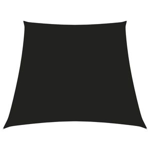 vidaXL Parasolar, negru, 4/5x4 m, țesatură Oxford, trapez imagine