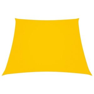 vidaXL Parasolar, galben, 2/4x3 m, țesătură oxford, trapez imagine