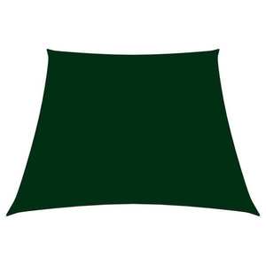 vidaXL Parasolar, verde închis, 3/5x4 m, țesătură oxford, trapez imagine