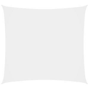 vidaXL Parasolar, alb, 4x4 m, țesătură oxford, pătrat imagine
