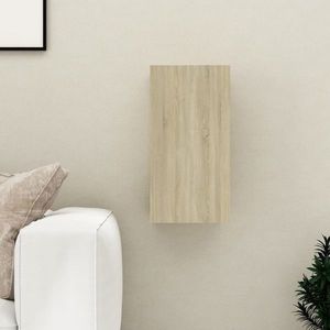 vidaXL Comodă TV, stejar Sonoma, 30, 5x30x60 cm, lemn prelucrat imagine