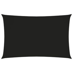 vidaXL Parasolar, negru, 2x5 m, țesătură oxford, dreptunghiular imagine