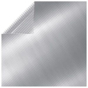 vidaXL Prelată de piscină, argintiu, 260x160 cm, PE imagine