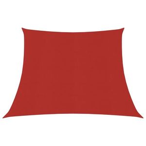 vidaXL Pânză parasolar, roșu, 3/4x2 m, HDPE, 160 g/m² imagine