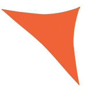 vidaXL Pânză parasolar, portocaliu, 3, 5x3, 5x4, 9 m, HDPE, 160 g/m² imagine