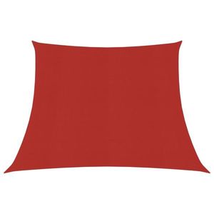 vidaXL Pânză parasolar, roșu, 3/4x3 m, HDPE, 160 g/m² imagine