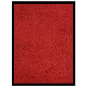 vidaXL Covoraș intrare, roșu, 40x60 cm imagine