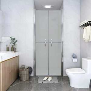 vidaXL Ușă cabină de duș, mat, 76 x 190 cm, ESG imagine