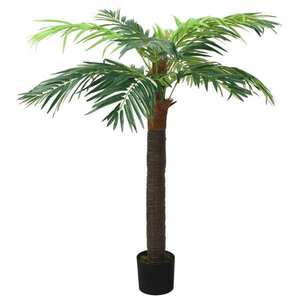 vidaXL Plantă artificială palmier phoenix cu ghiveci, verde, 190 cm imagine
