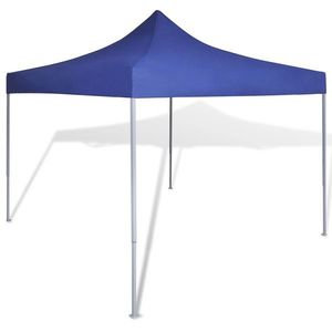 41465 vidaXL Blue Foldable Tent 3 x 3 m imagine
