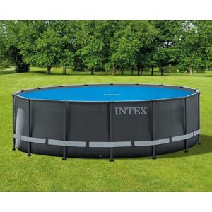 Intex Prelată solară de piscină, albastru, 470 cm, polietilenă imagine