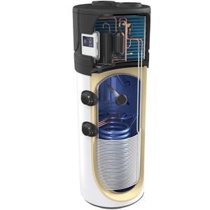 Pompa de Caldura pentru preparare apa calda menajera cu schimbator de caldura, Aer-Apa AquaThermica Tesy HPWH 2.1 200 U02 S imagine