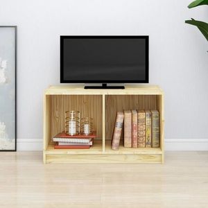 vidaXL Comodă TV, 70x33x42 cm, lemn masiv de pin imagine