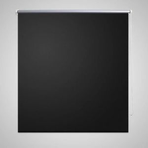Jaluzea opacă rulabilă, 140 x 230 cm, negru imagine