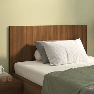 vidaXL Tăblie de pat, stejar maro, 120x1, 5x80 cm, lemn compozit imagine