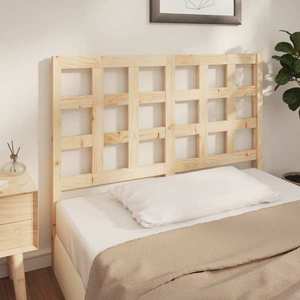vidaXL Tăblie de pat, 125, 5x4x100 cm, lemn masiv de pin imagine