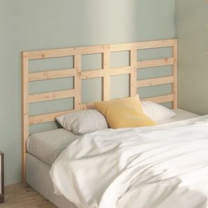 vidaXL Tăblie de pat, 146x4x104 cm, lemn masiv de pin imagine