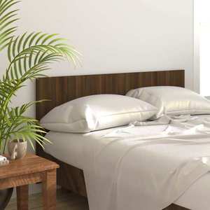 vidaXL Tăblie de pat, stejar maro, 160x1, 5x80 cm, lemn compozit imagine