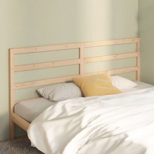 vidaXL Tăblie de pat, 206x4x100 cm, lemn masiv de pin imagine