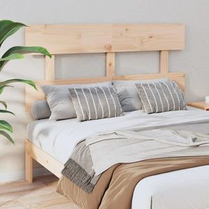 vidaXL Tăblie de pat, 124x3x81 cm, lemn masiv de pin imagine