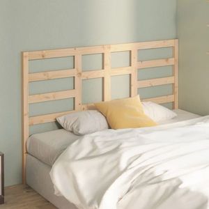 vidaXL Tăblie de pat, 141x4x104 cm, lemn masiv de pin imagine