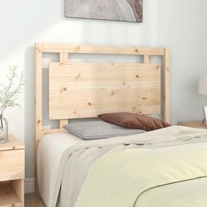 vidaXL Tăblie de pat, 105, 5x4x100 cm, lemn masiv de pin imagine
