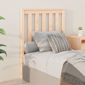 vidaXL Tăblie de pat, 81x6x100 cm, lemn masiv de pin imagine