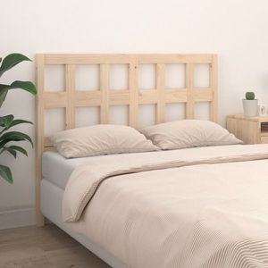 vidaXL Tăblie de pat, 205, 5x4x100 cm, lemn masiv de pin imagine
