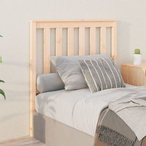 vidaXL Tăblie de pat, 96x6x101 cm, lemn masiv de pin imagine