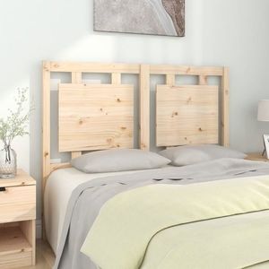 vidaXL Tăblie de pat, 125, 5x4x100 cm, lemn masiv de pin imagine