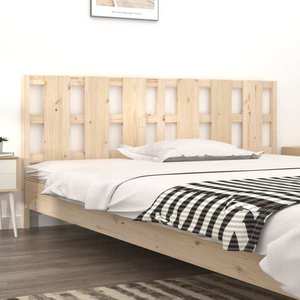 vidaXL Tăblie de pat, 205, 5x4x100 cm, lemn masiv de pin imagine