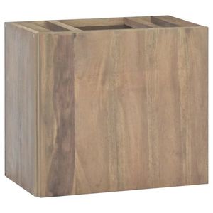 vidaXL Dulap pentru baie de perete, 45x30x40 cm, lemn masiv de tec imagine