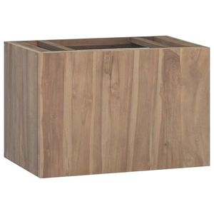 vidaXL Dulap pentru baie de perete, 60x39x40 cm, lemn masiv de tec imagine