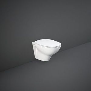 Vas wc Rak Ceramics Morning suspendat Rimless 52x36, 5 cm imagine